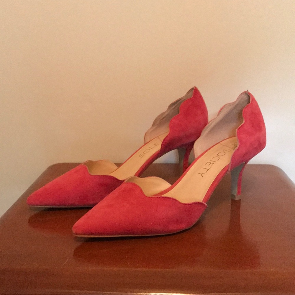 Sole Society Coral Heels